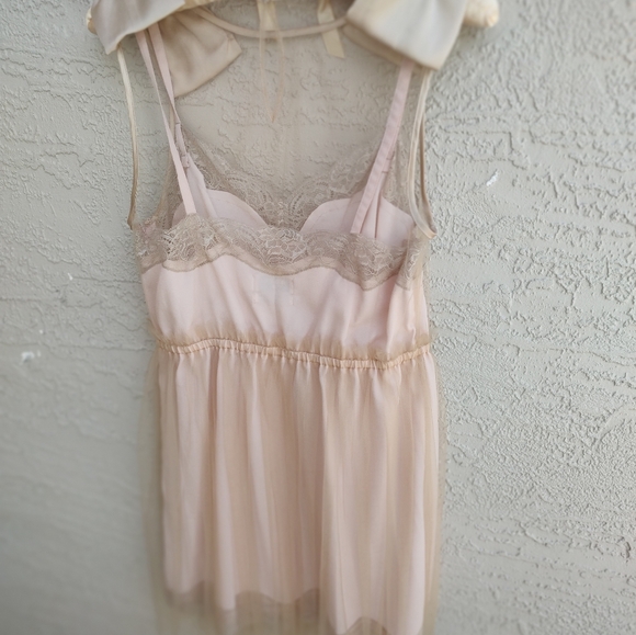 Rodarte 20th Anniversary collection mesh and embroidered satiny dress - Picture 5 of 16